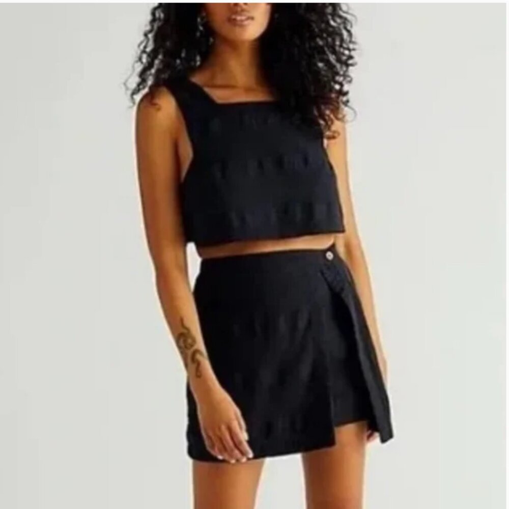 FREE PEOPLE AINT NOTHING LIKE IT SKORT SET